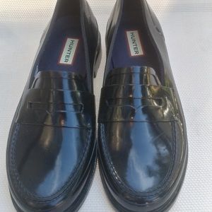 Hunter penny loafers